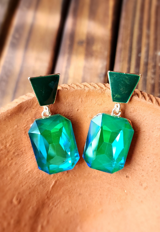 Isha Turquoise Dangler Earrings