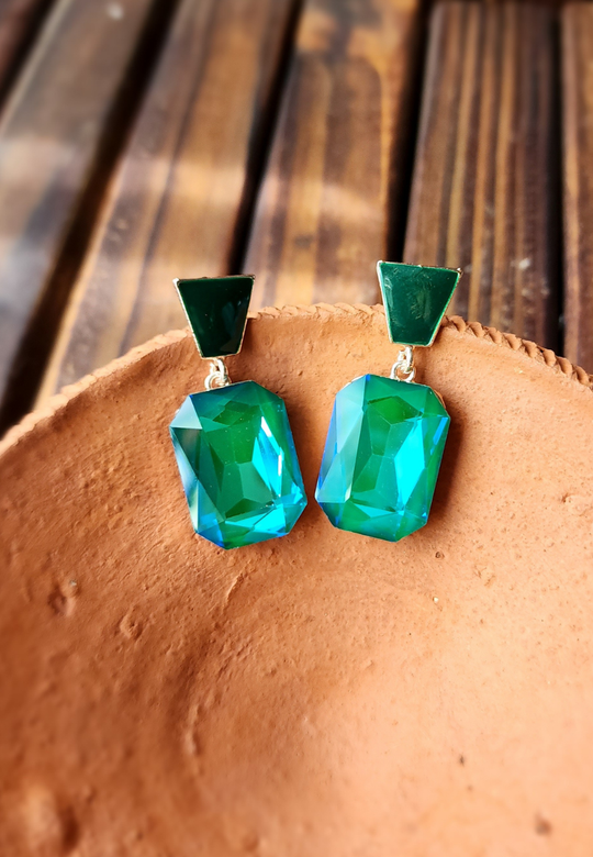 Isha Turquoise Dangler Earrings