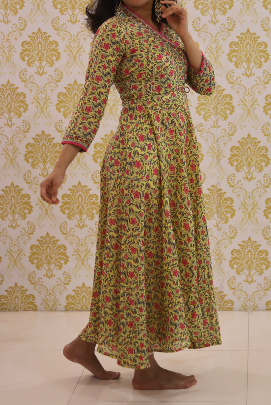 Shehzaadi - Yellow (KURTI)