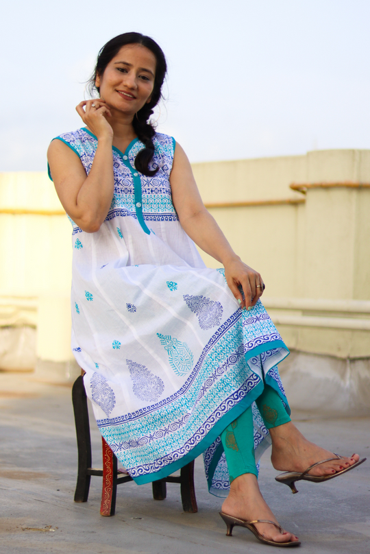 White Jasmine (KURTI)