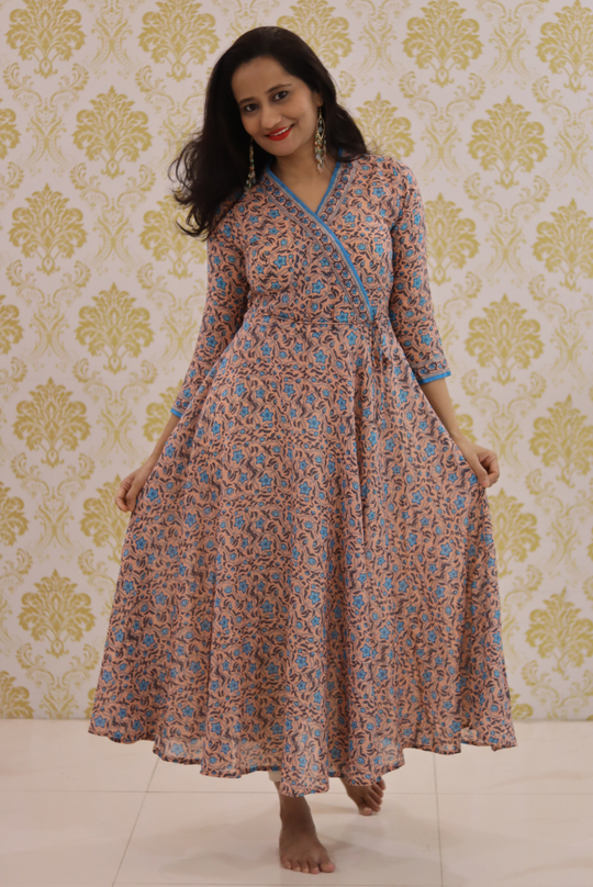 Shehzaadi - Peach (KURTI)
