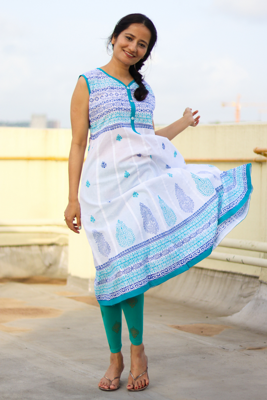 White Jasmine (KURTI)