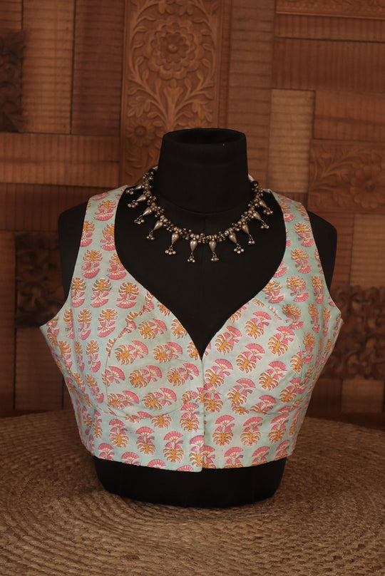 Spring Flowers (CROP BLOUSE)