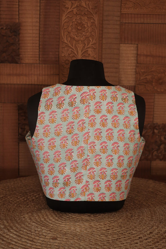 Spring Flowers (CROP BLOUSE)