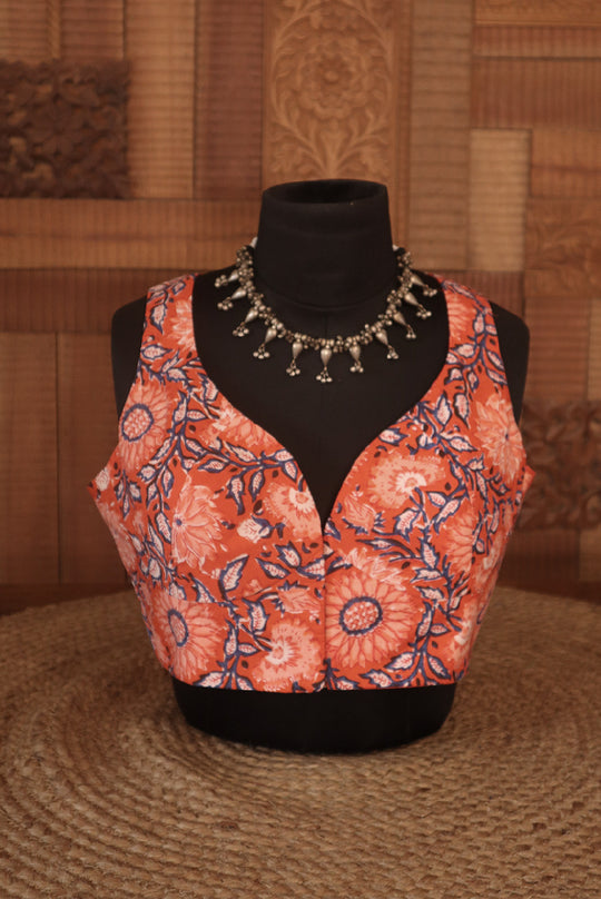 Blazing Flowers (CROP BLOUSE)