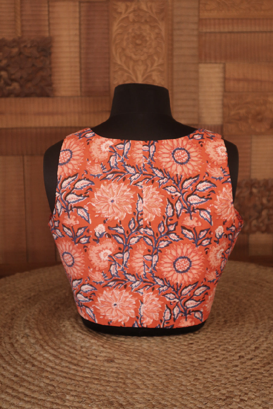 Blazing Flowers (CROP BLOUSE)