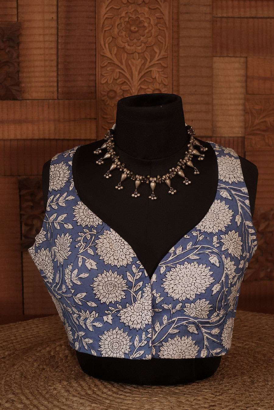 Frozen Flowers (CROP BLOUSE)