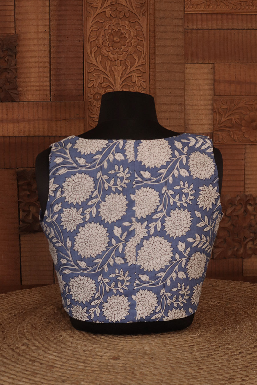 Frozen Flowers (CROP BLOUSE)