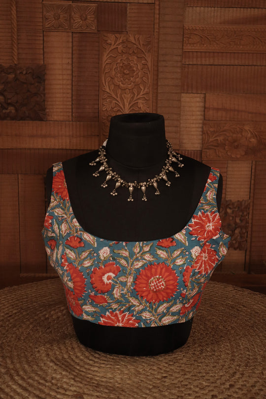 Tropical Bloom (SPAGETTI BLOUSE)
