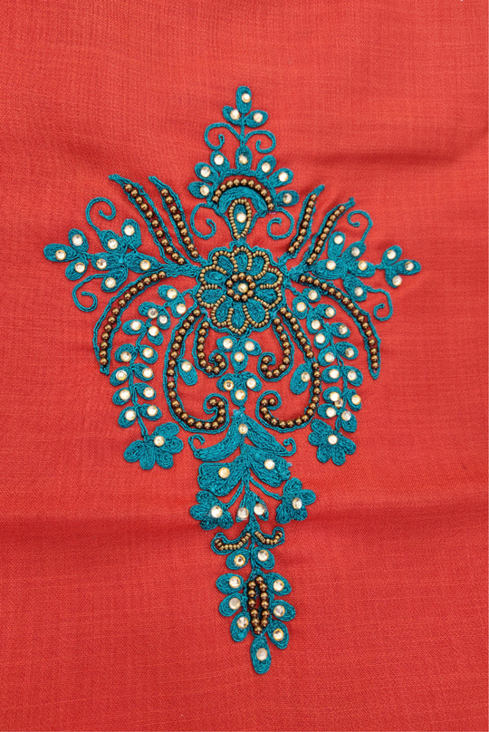Orange Bling (KURTI)