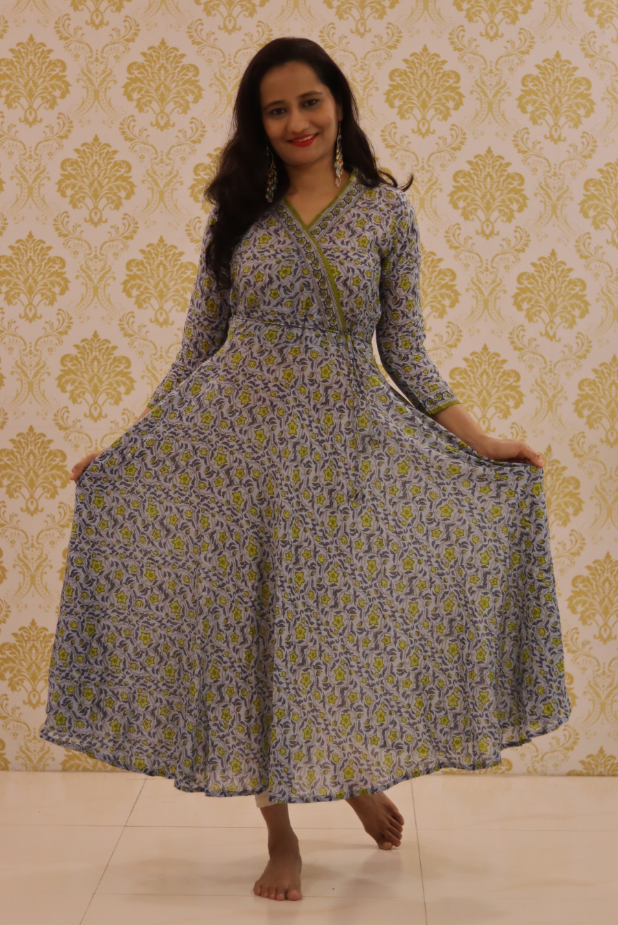 Shehzaadi - Grey (KURTI)
