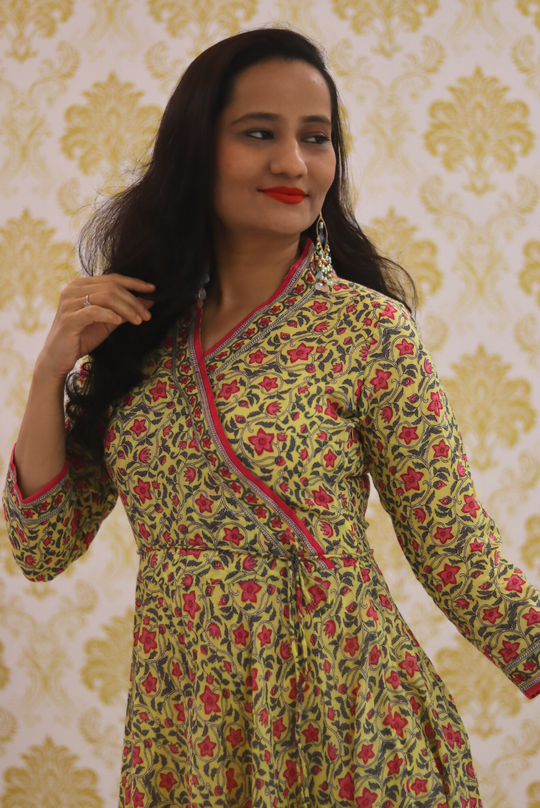 Shehzaadi - Yellow (KURTI)