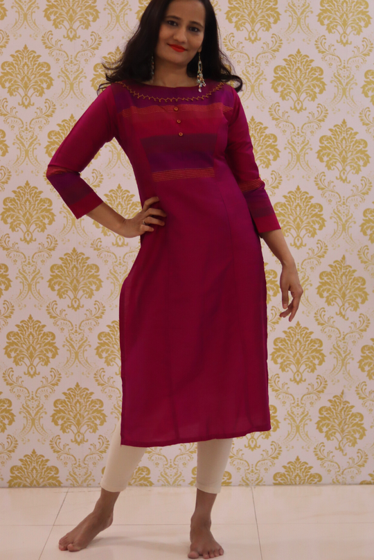Sunset on the Horizon (KURTI)