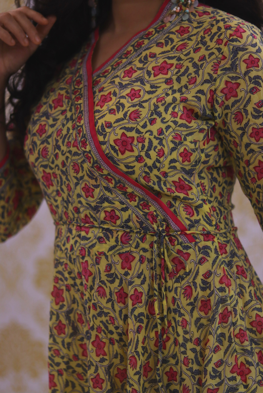 Shehzaadi - Yellow (KURTI)