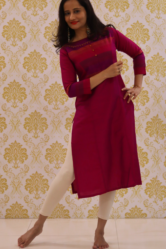 Sunset on the Horizon (KURTI)