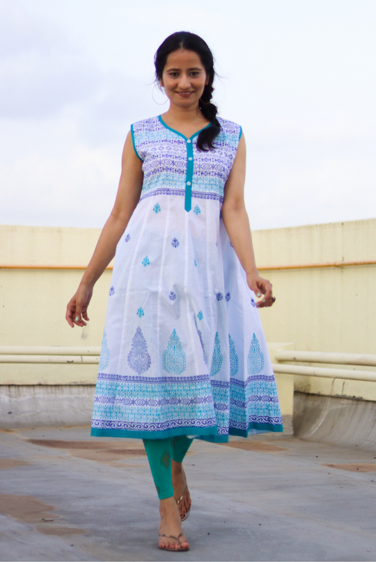 White Jasmine (KURTI)