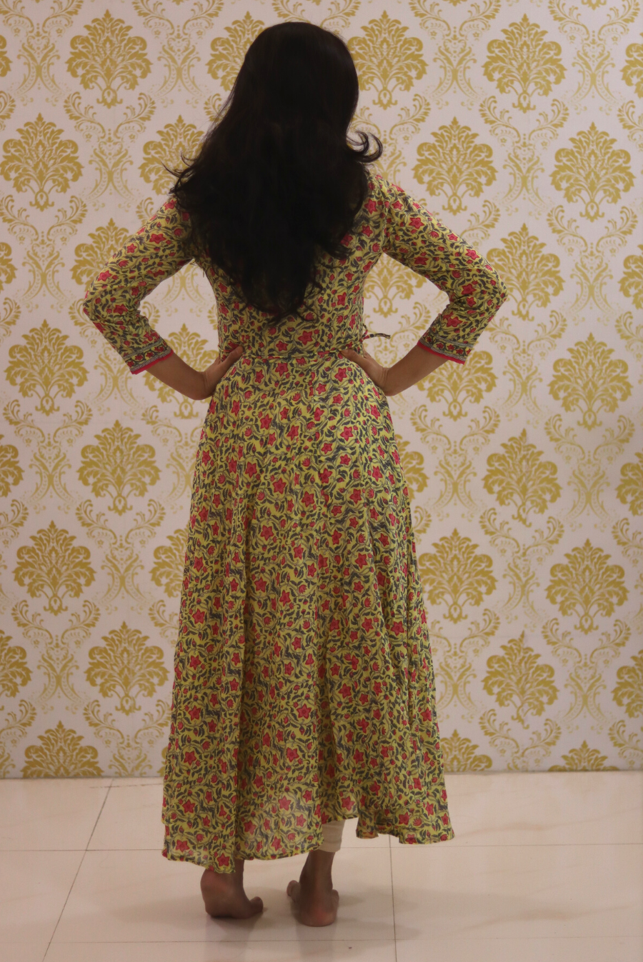 Shehzaadi - Yellow (KURTI)