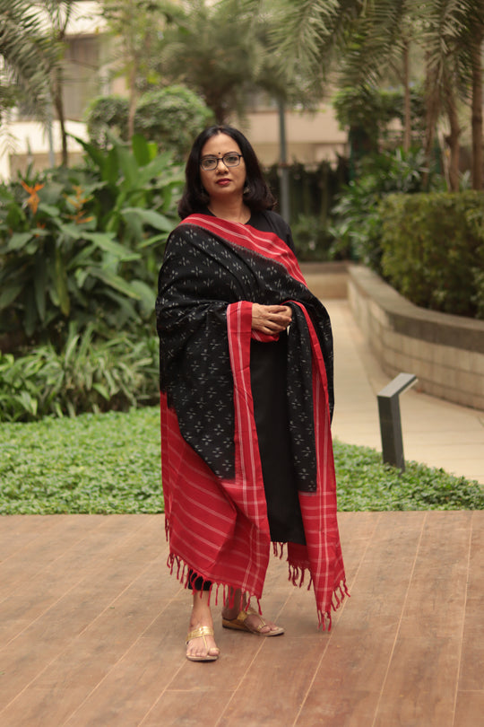 Black Butta Chunri (Dupatta)